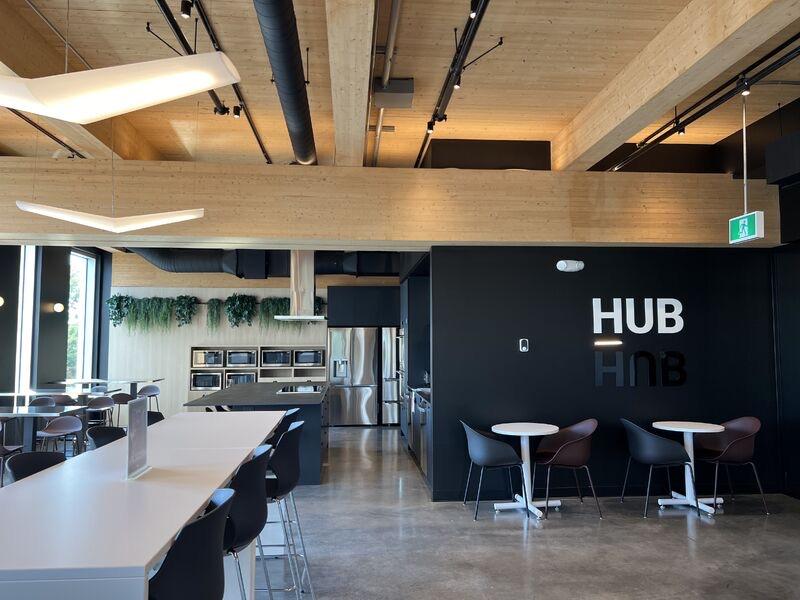 La cuisine commune du HUB