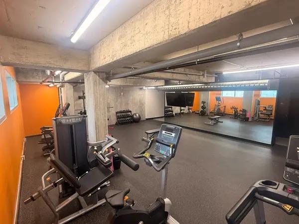 La salle d'entraînement sur place